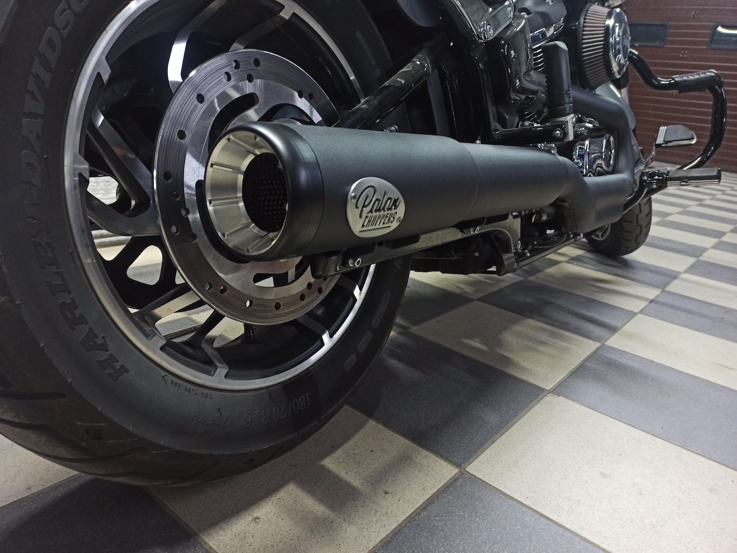 Harley Davidson Softail Exaust