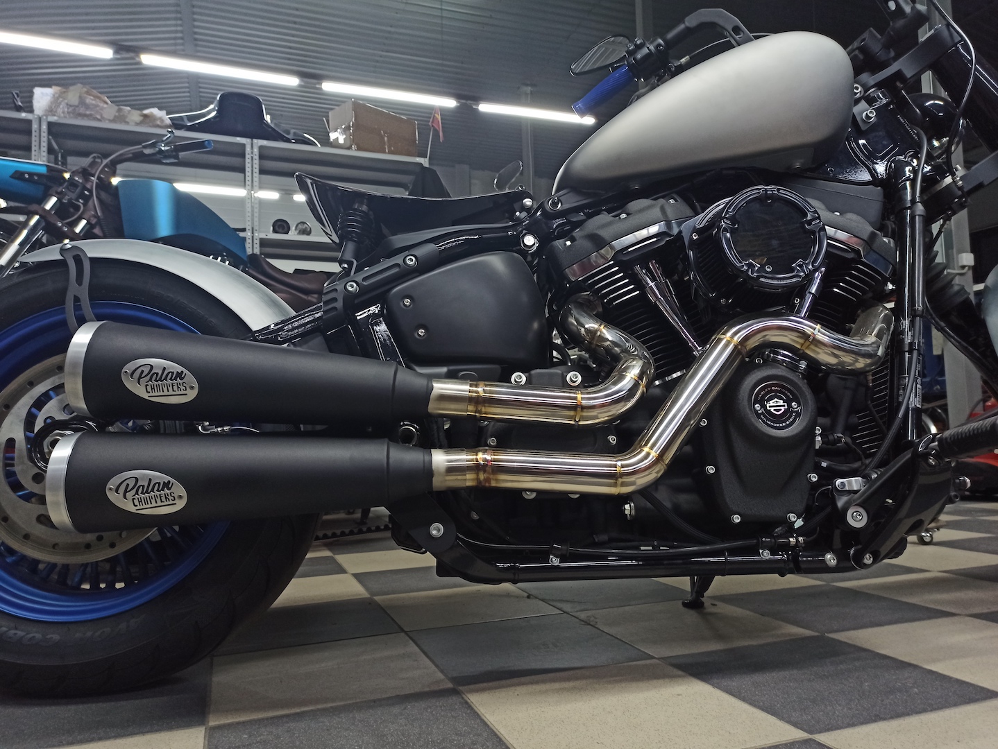 Harley Davidson Softail Exaust
