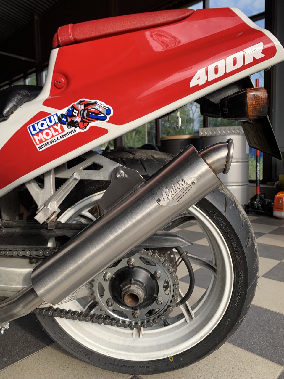 Honda VFR 400R Exhaust